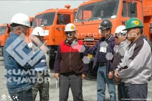 С рудника «Кумтор» начат спуск работников подрядных организаций 